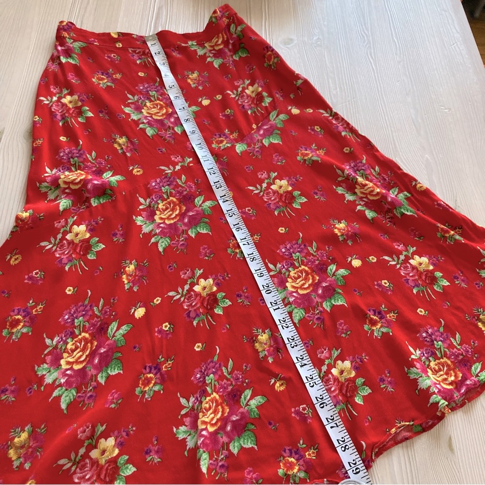 & Other Stories Floral Skirt size 6 - Picture 8 of 9